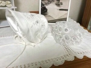 ベビー帽子とヘアバンド